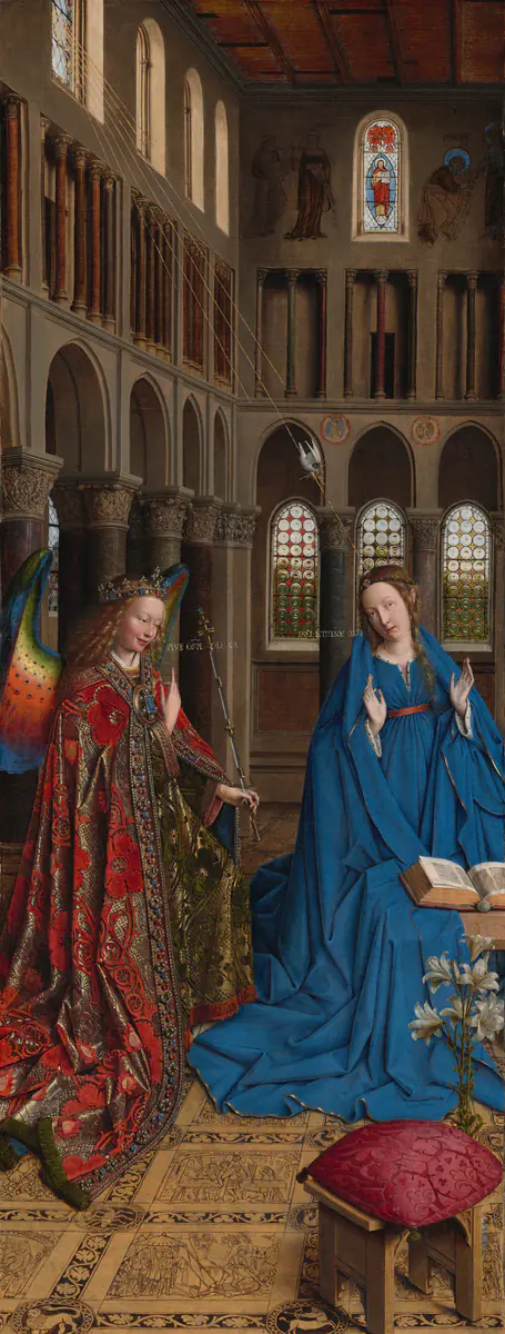 L’Annonciation de Washington - Jan van Eyck