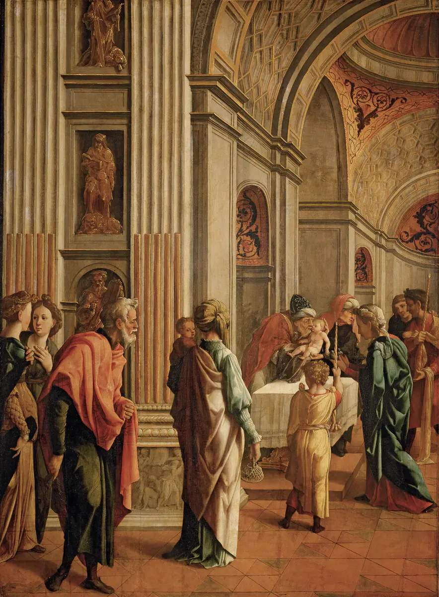 Présentation de Jésus au Temple - Jan van Scorel