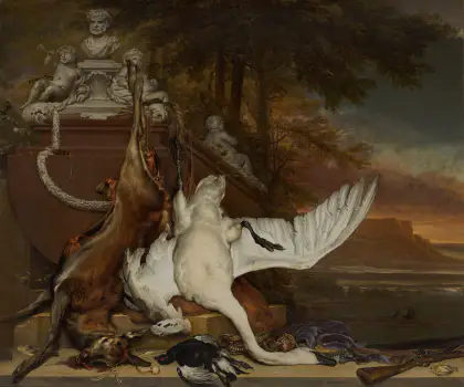 Cygne mort - Jan Weenix
