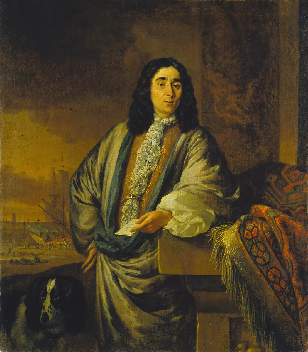 Portrait d'un marchand hollandais - Jan Weenix