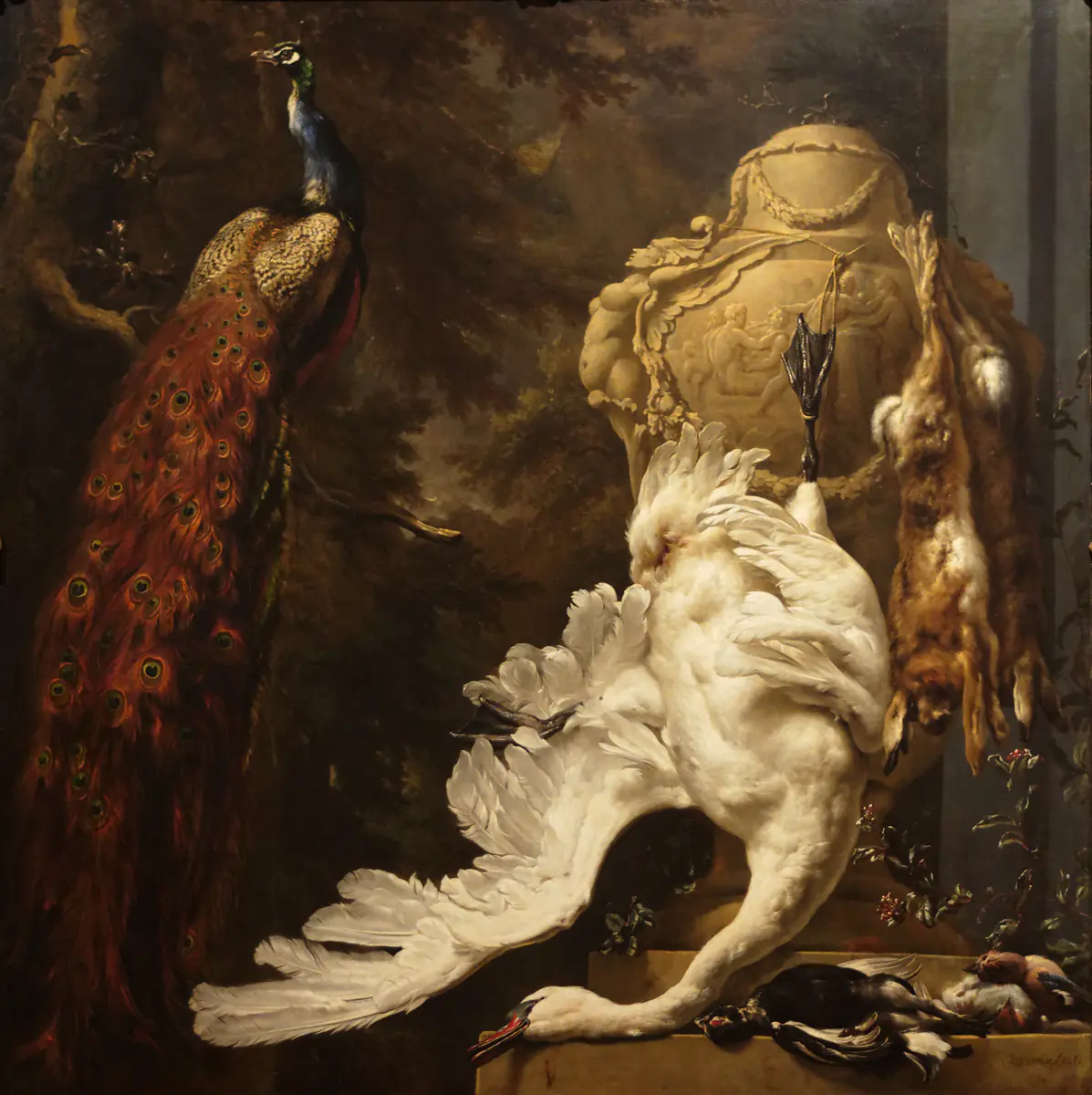 Trophées de chasse - Jan Weenix