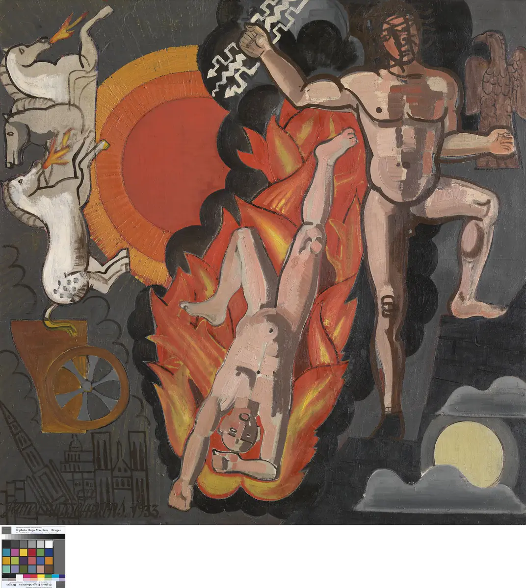 La chute de Phaéton - Jean Brusselmans
