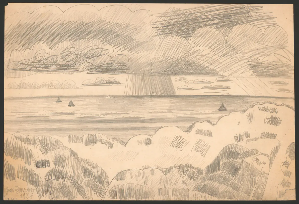 La mer - Jean Brusselmans