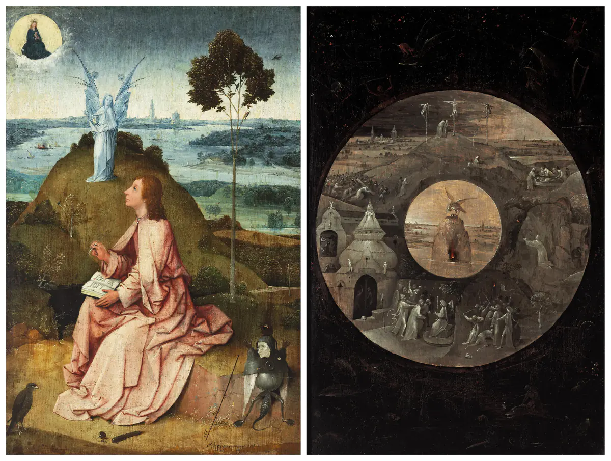 Saint Jean à Patmos - Jérôme Bosch