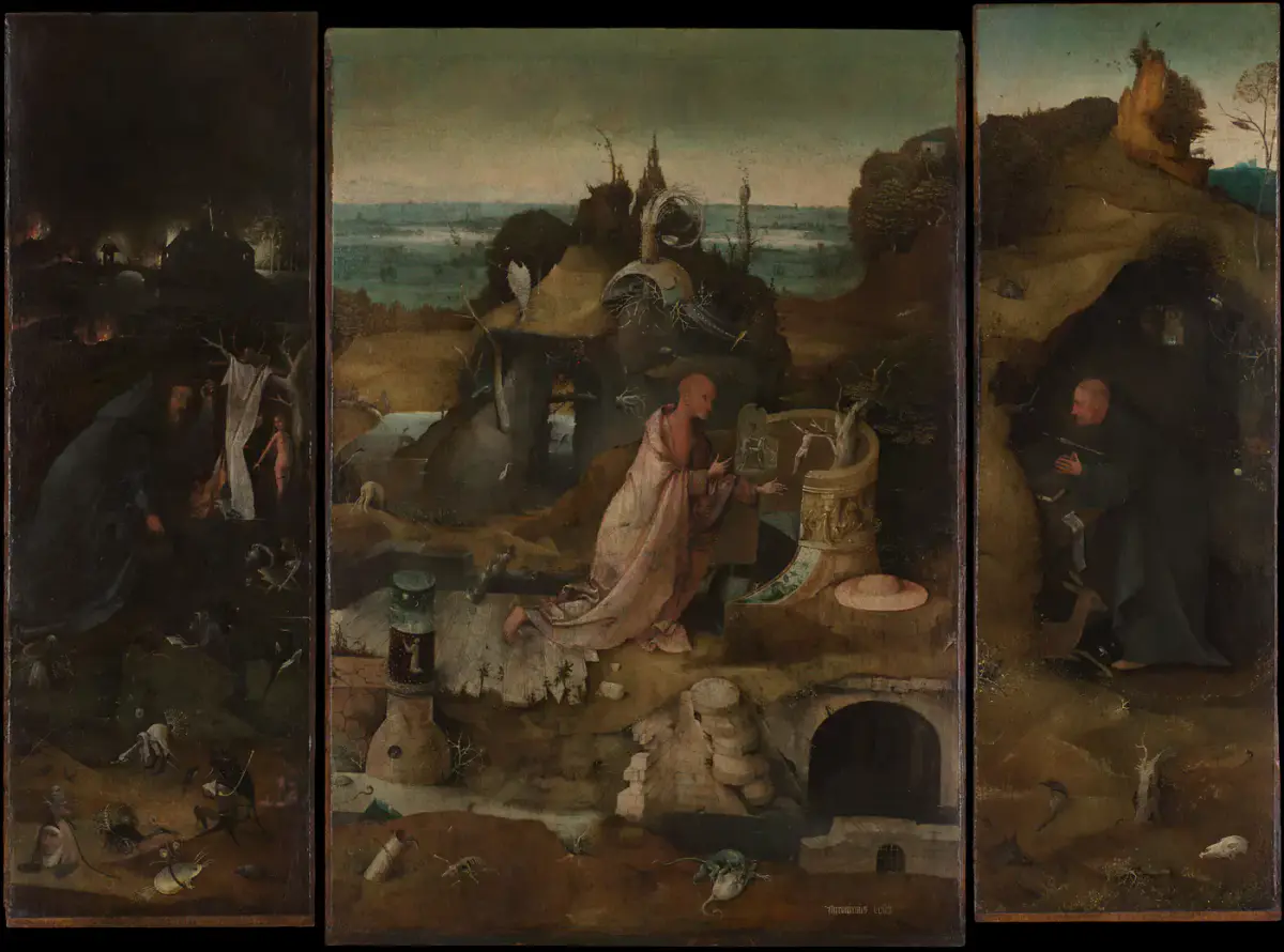 Triptyque des ermites - Jérôme Bosch