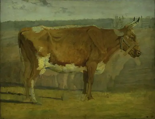 Étude d'une vache - Johan Thomas Lundbye