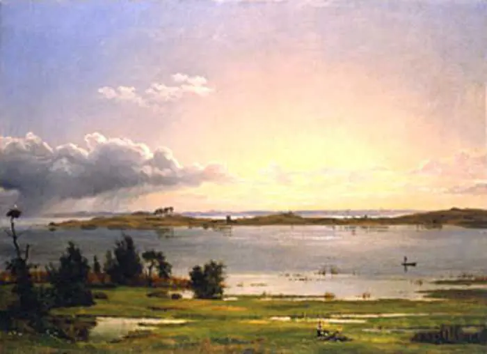 Paysage à Arresø - Johan Thomas Lundbye