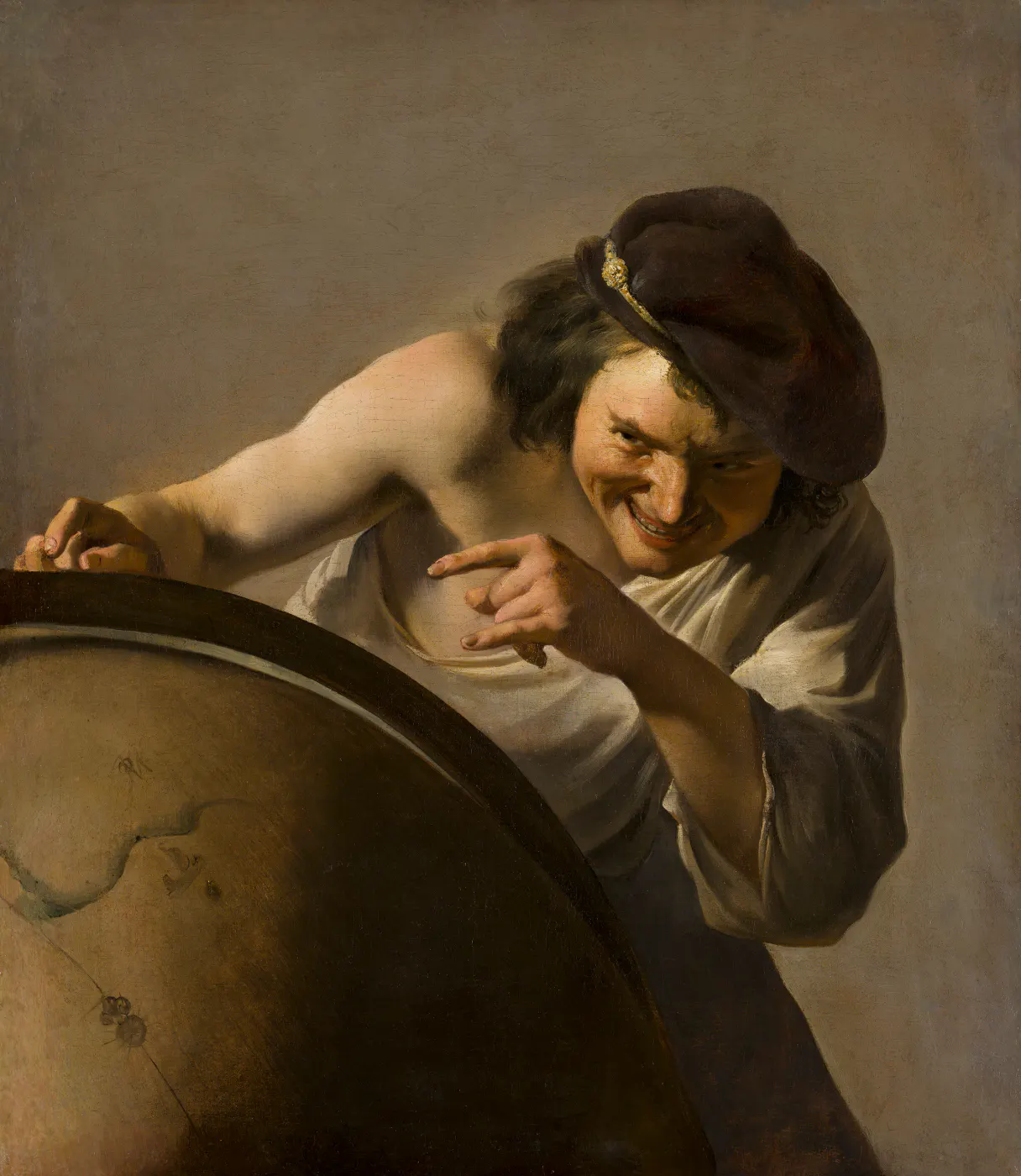 Démocrite, le philosophe rieur - Johannes Moreelse