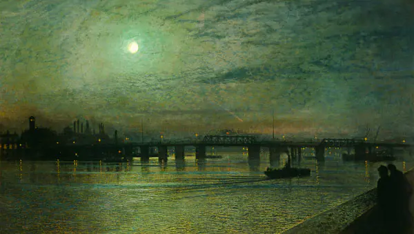 Battersea Bridge - John Atkinson Grimshaw