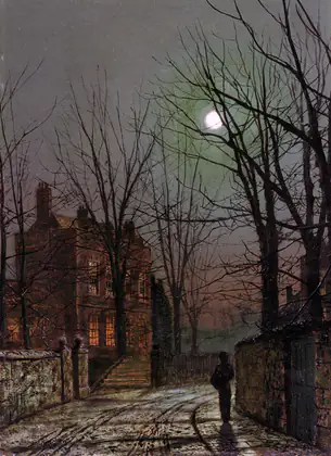 Clair de lune - John Atkinson Grimshaw