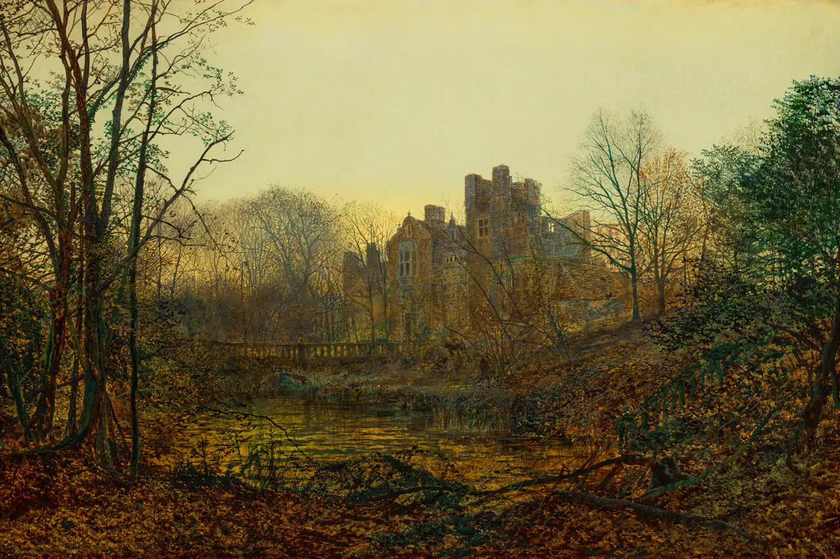 Un crépuscule d’octobre - John Atkinson Grimshaw