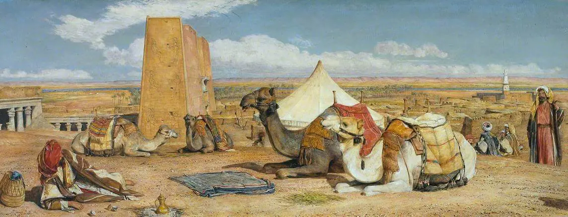 Edfou, Haute-Égypte - John Frederick Lewis