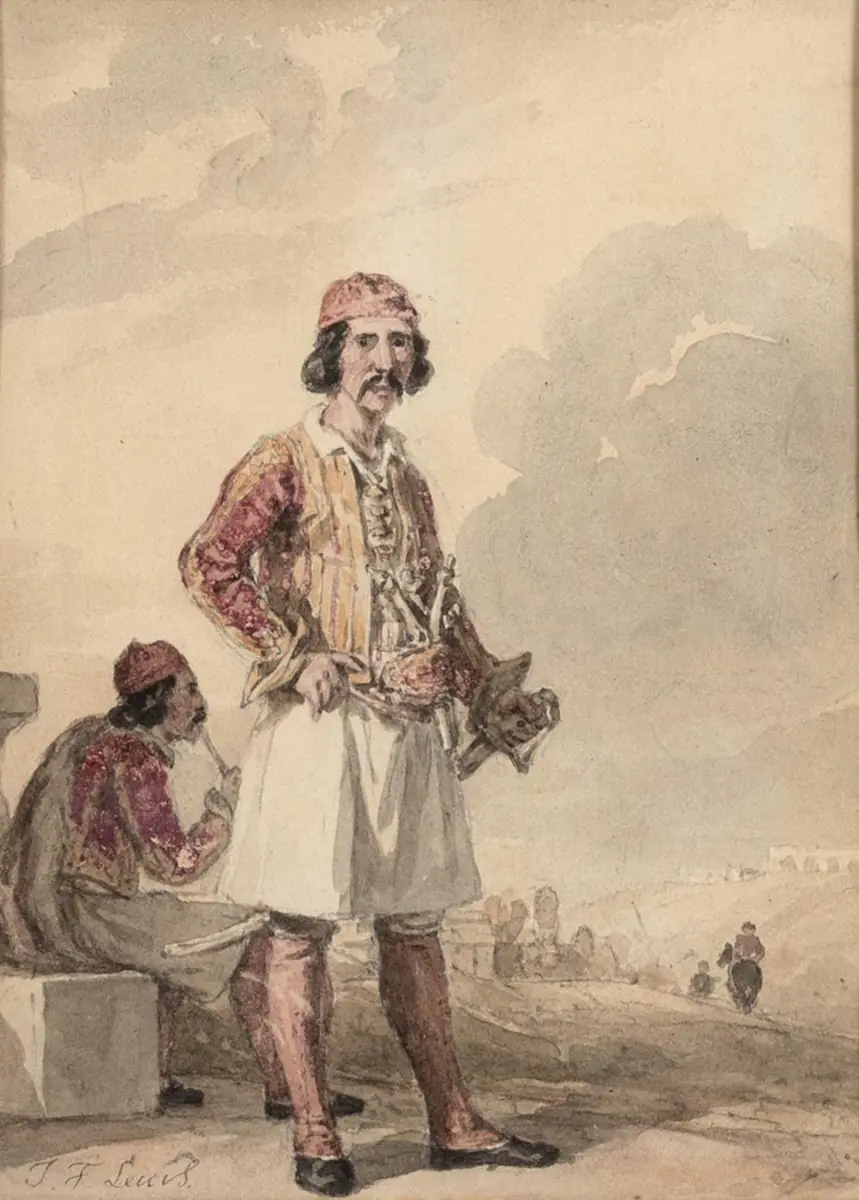 Guerrier grec - John Frederick Lewis