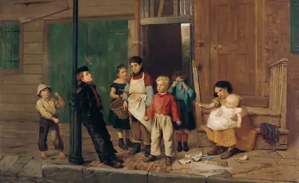 Le tyran du quartier - John George Brown