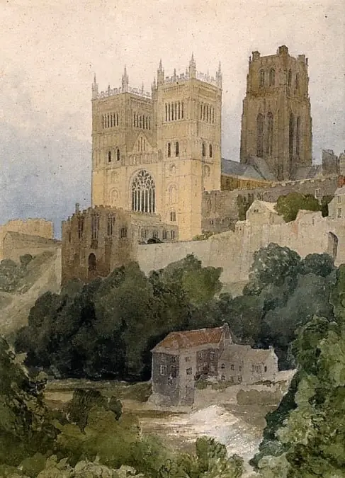 La Cathédrale de Durham - John Sell Cotman