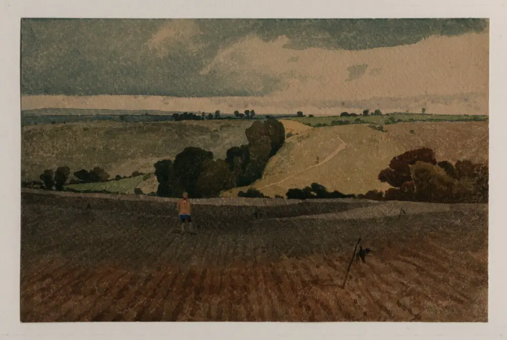 Le Champ labouré - John Sell Cotman
