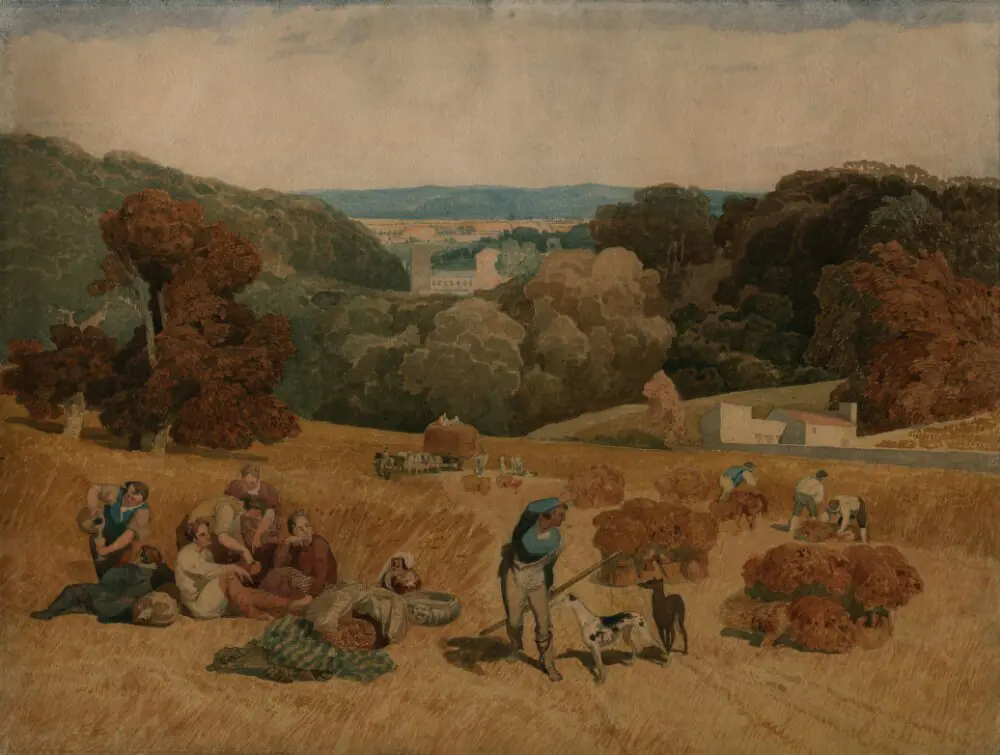 Le Champ de moisson : une pastorale - John Sell Cotman