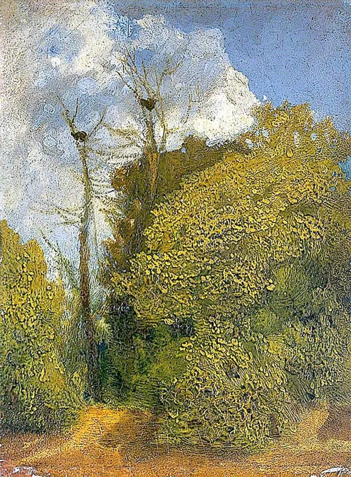 Dans le jardin de l’évêque - John Sell Cotman