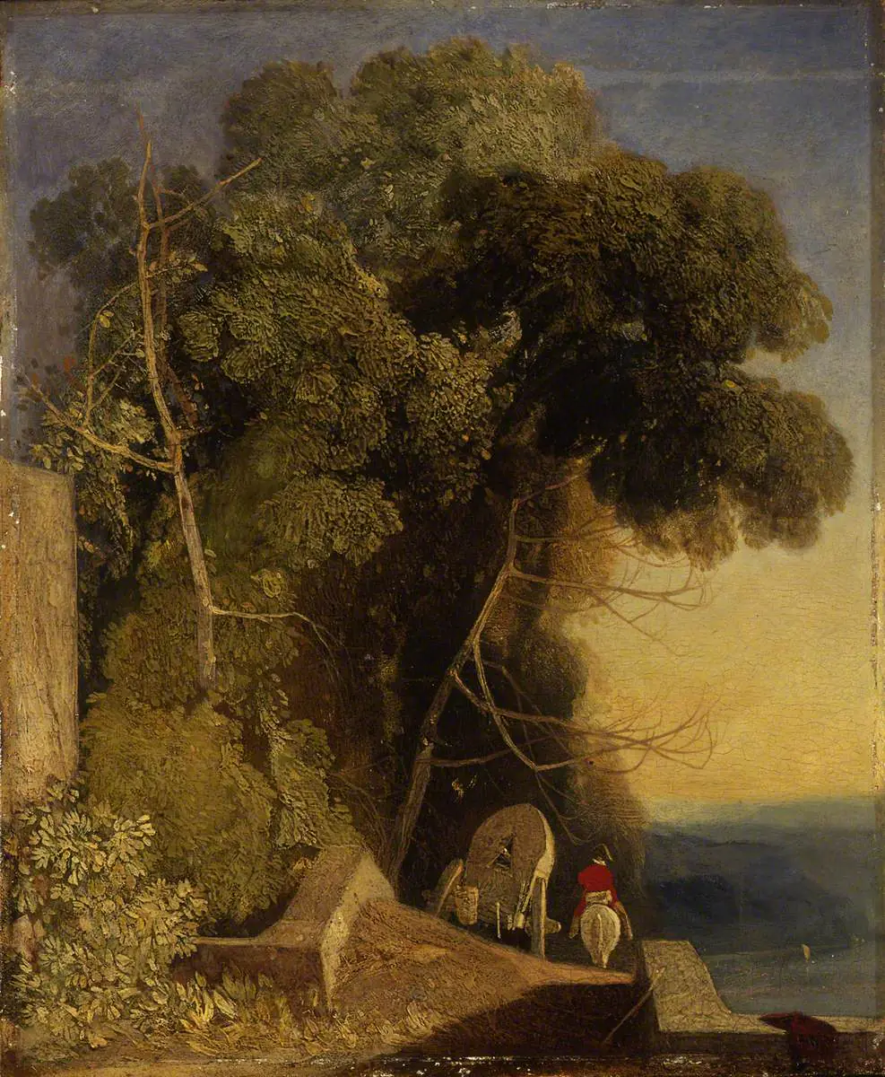 Le wagon à bagages - John Sell Cotman