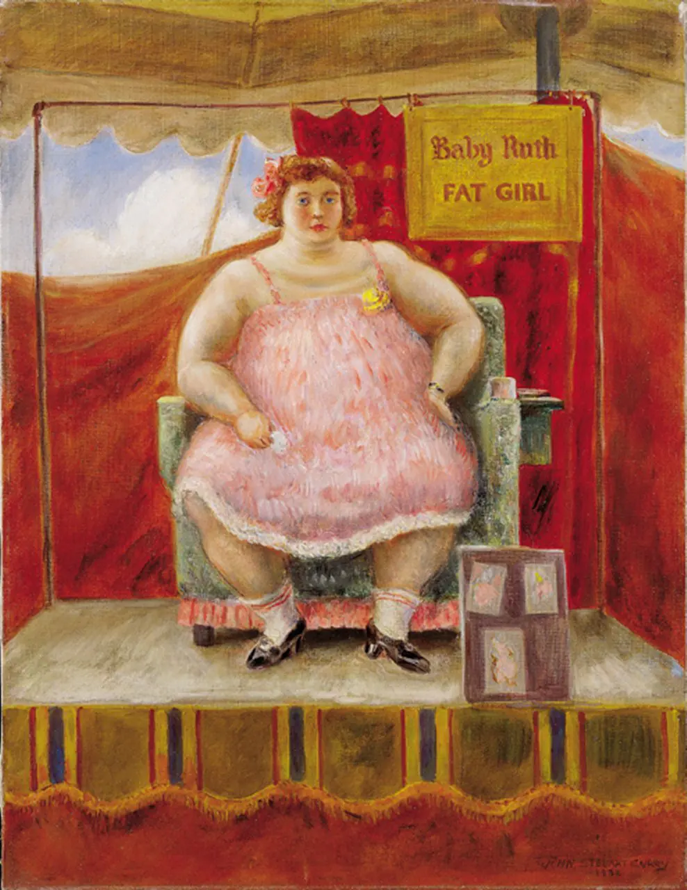 Bébé Ruth - John Steuart Curry