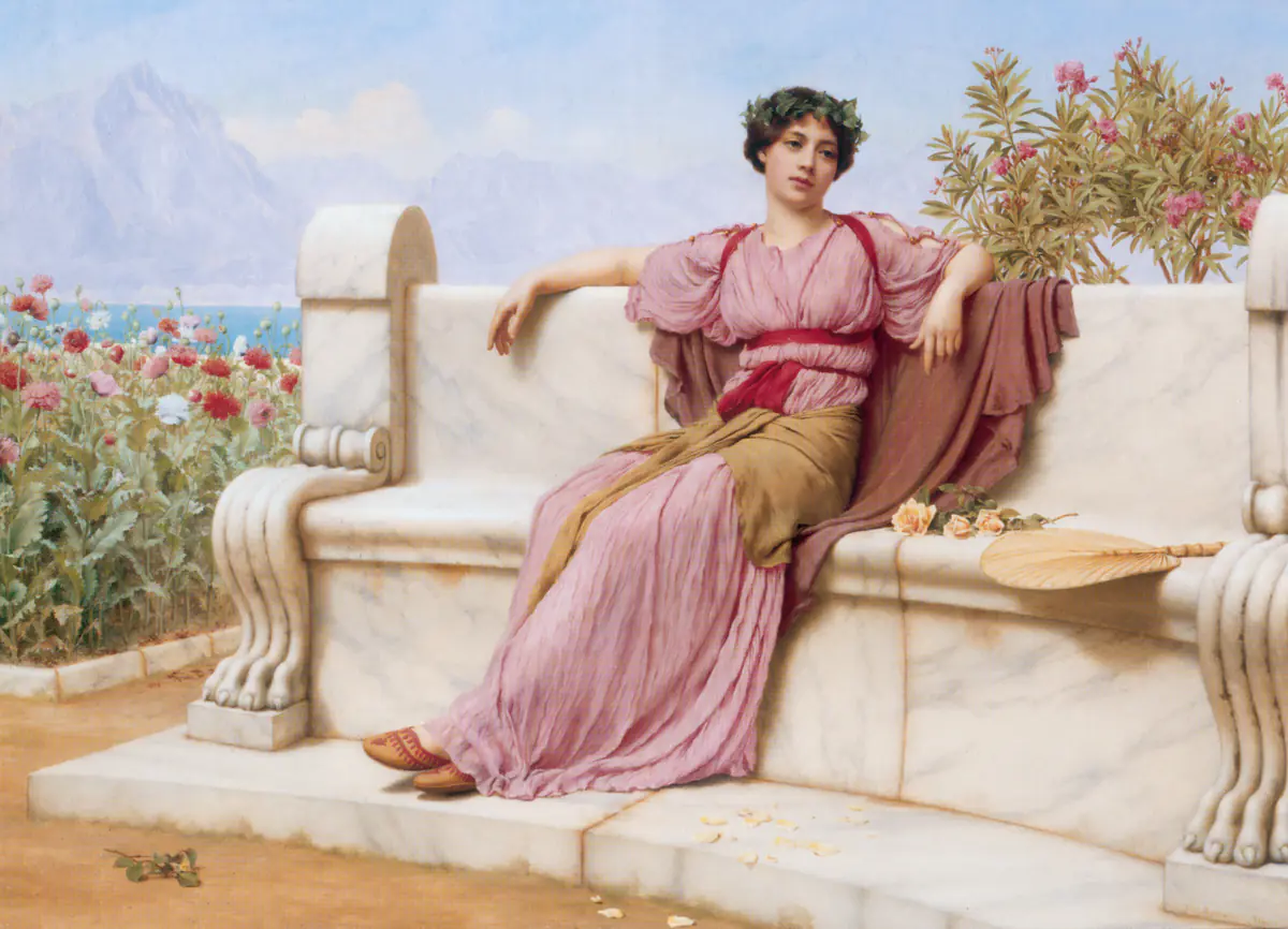 Tranquillité - John William Godward