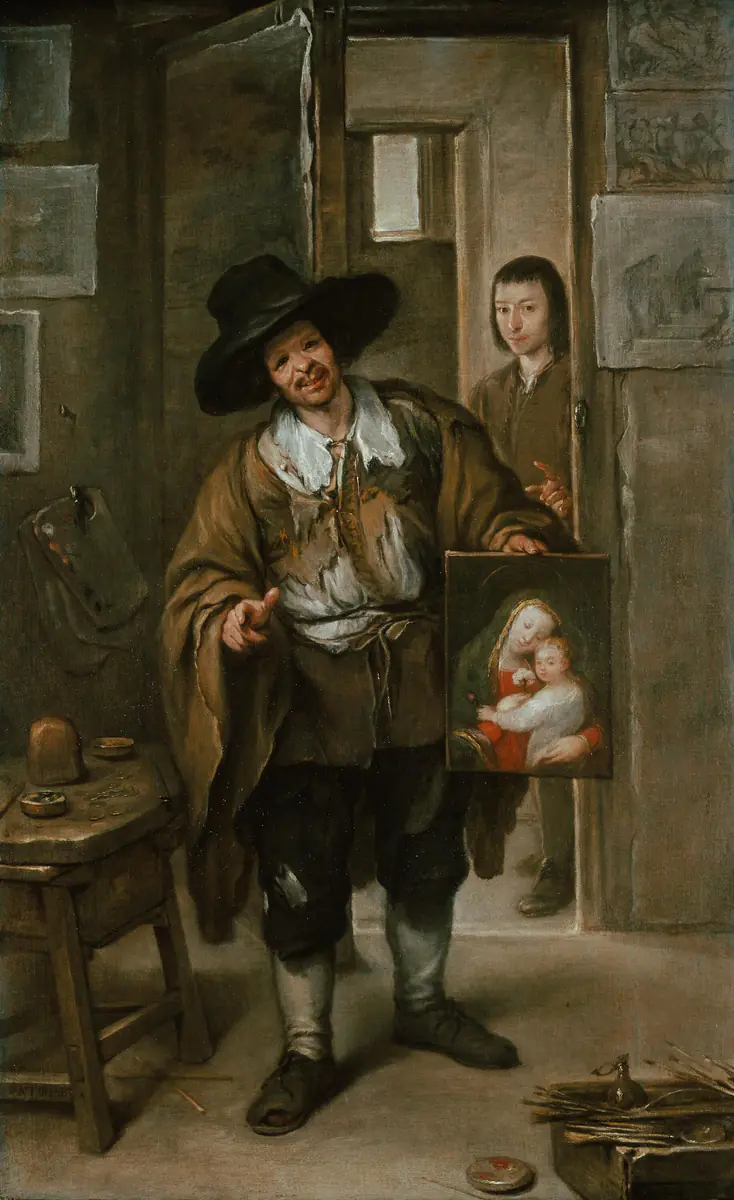 Scène de studio - José Antolínez