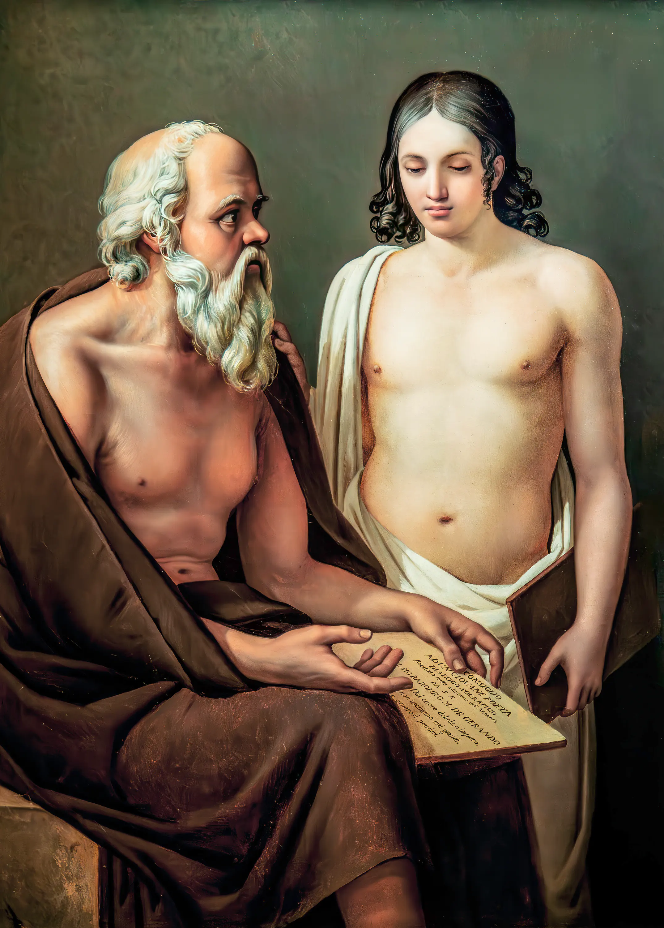 Socrate enseignant - José Aparicio