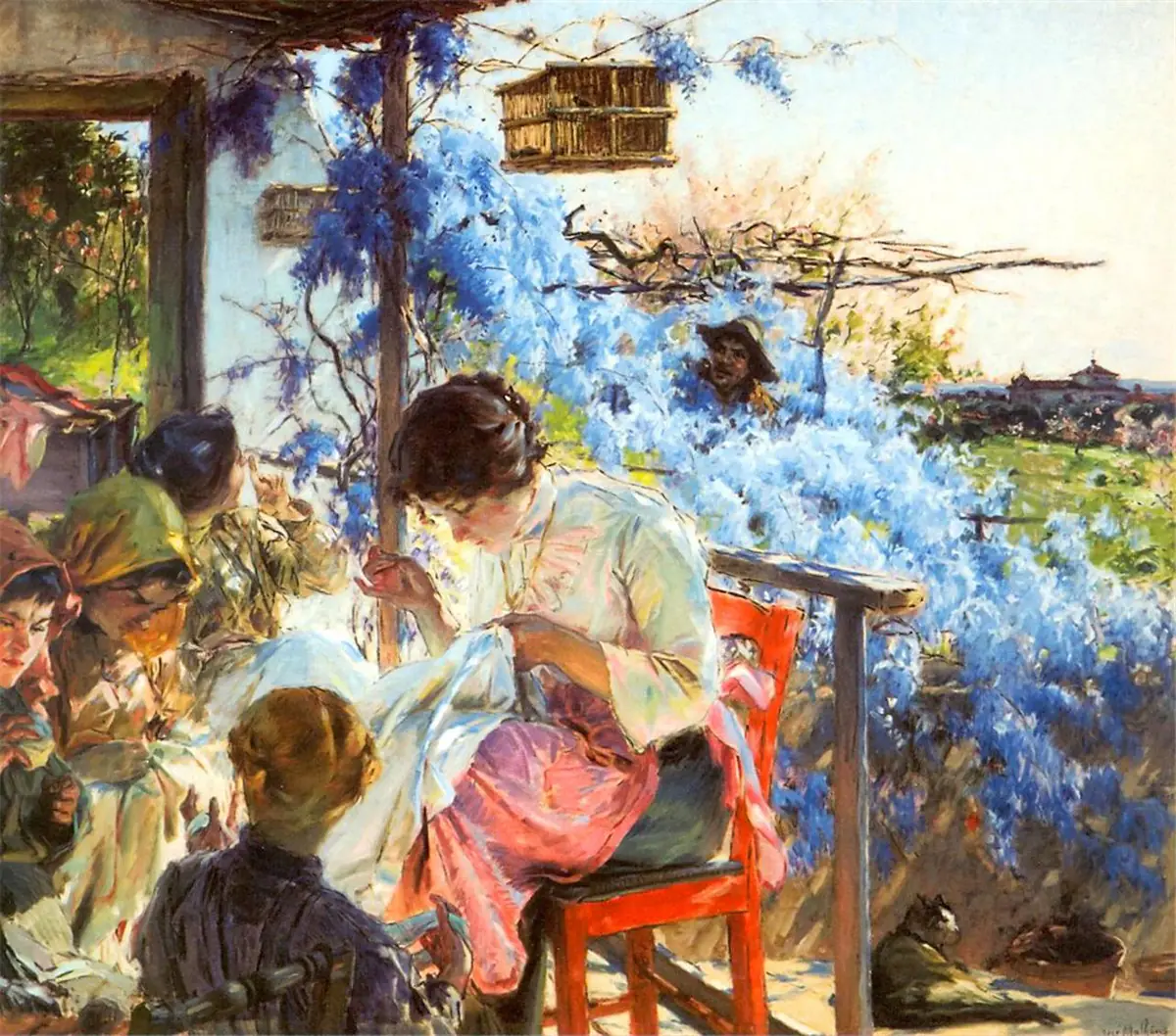 Balcon du Rossignol - José Malhoa