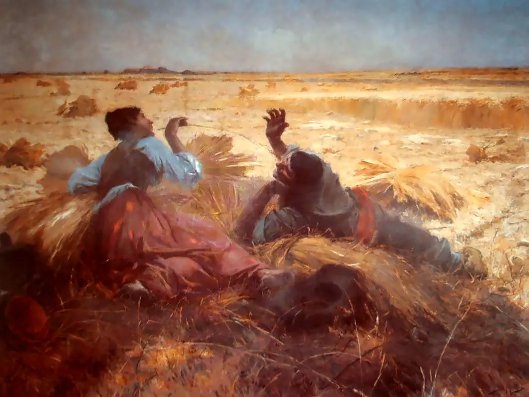 Chatouillement - José Malhoa