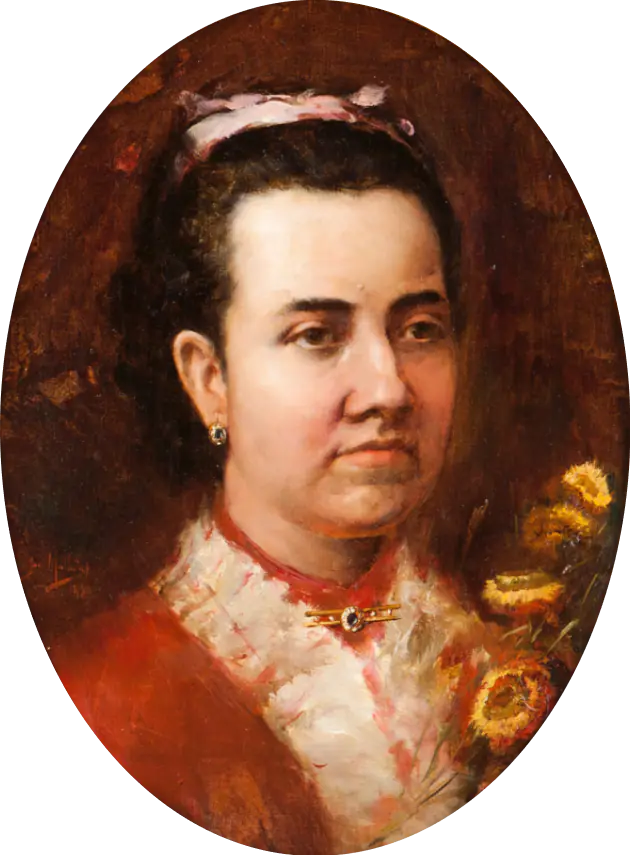 Portrait de dame - José Malhoa