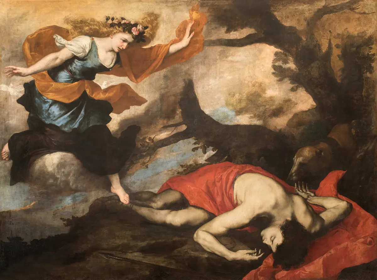 Vénus et Adonis - José de Ribera