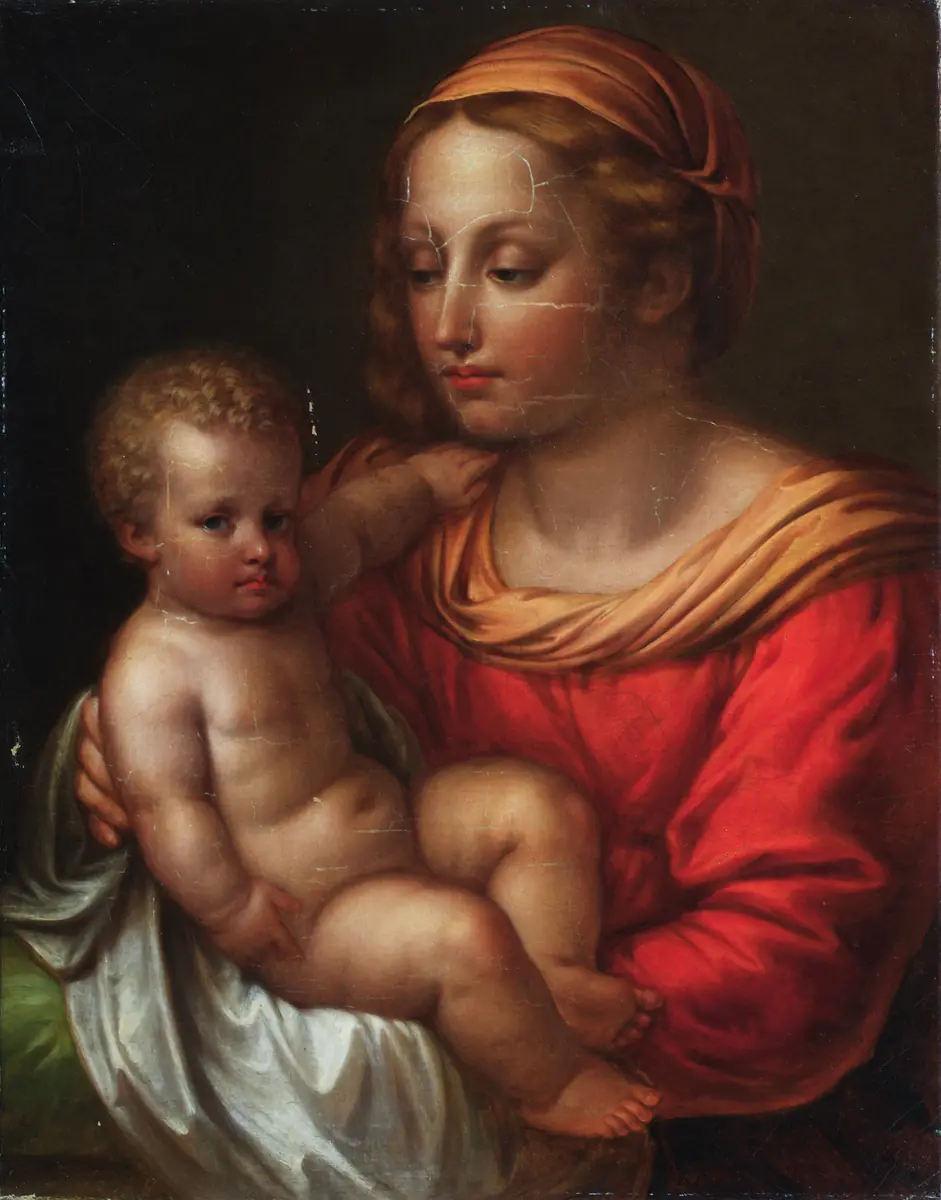 Vierge à l'Enfant - Josef Abel