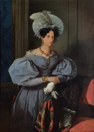 Anna de l'Enfer - Josef Danhauser