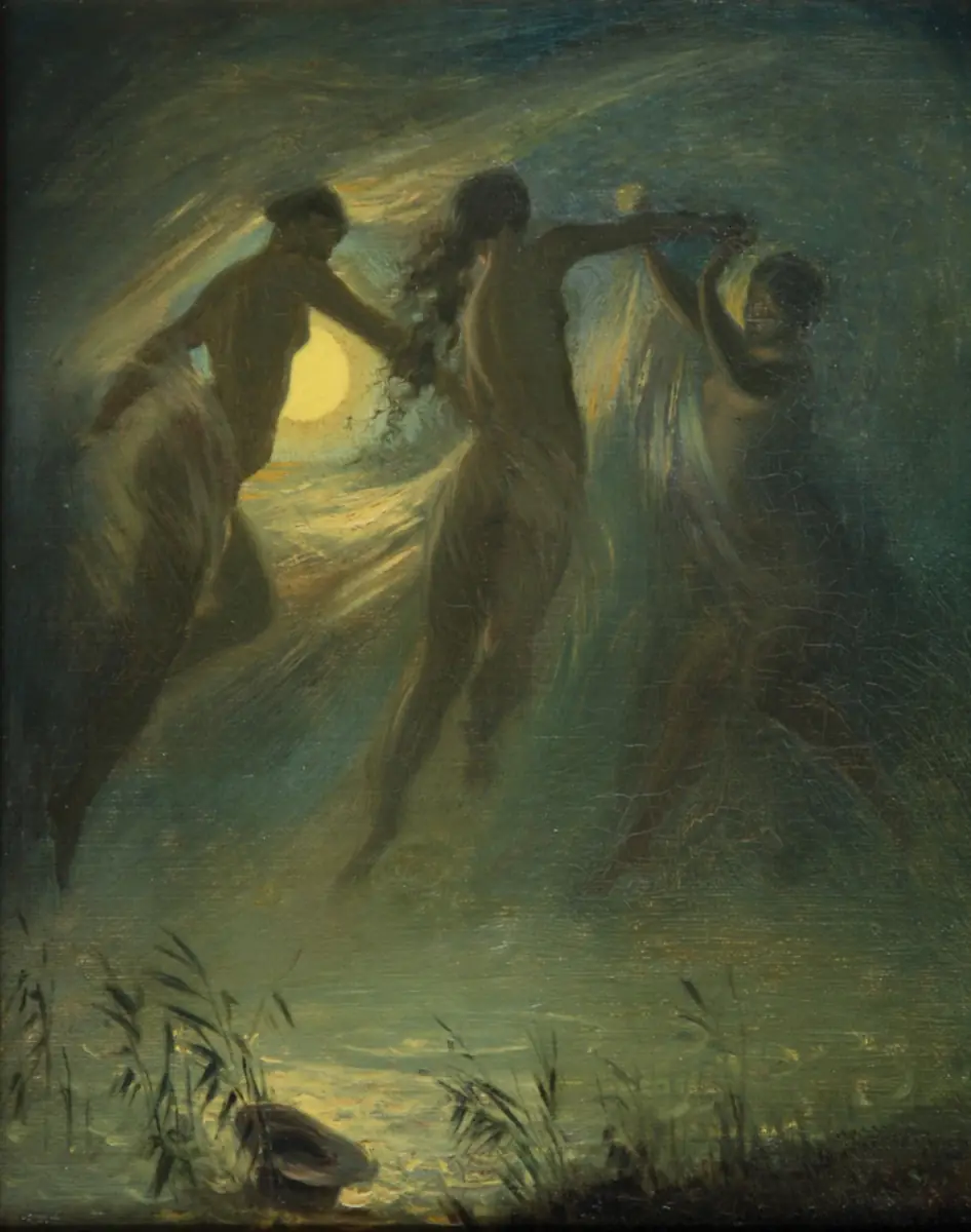 Les Noyés - Josef Mánes