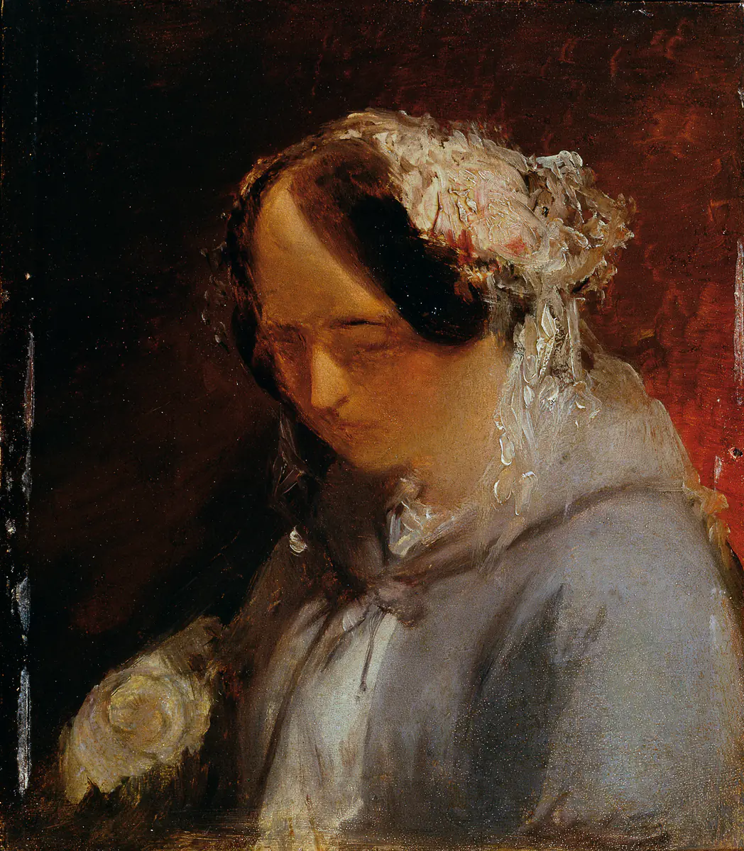 Portrait d'une dame - Josef Navrátil