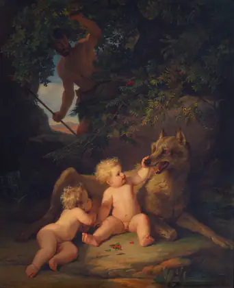 Romulus et Rémus - Joseph Binder