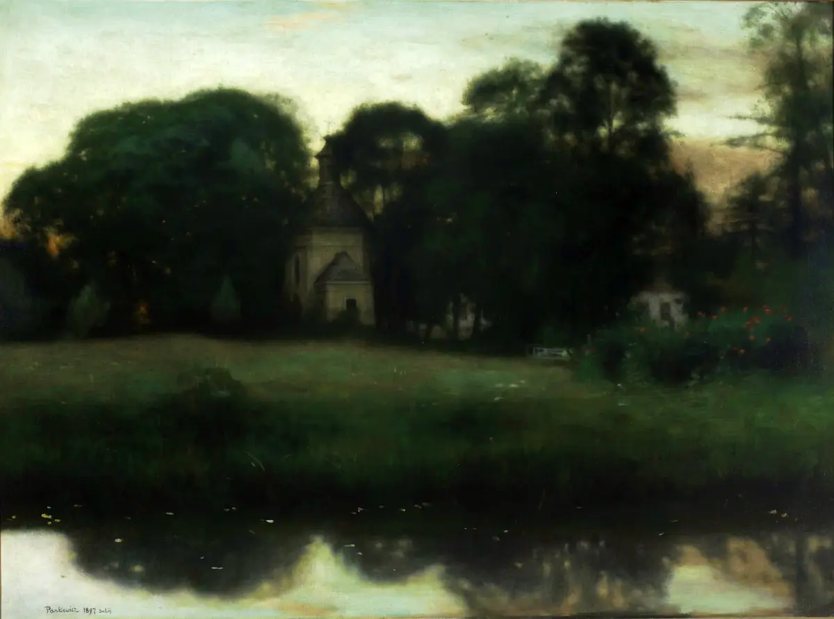 Le Parc à Duboj. - Józef Pankiewicz