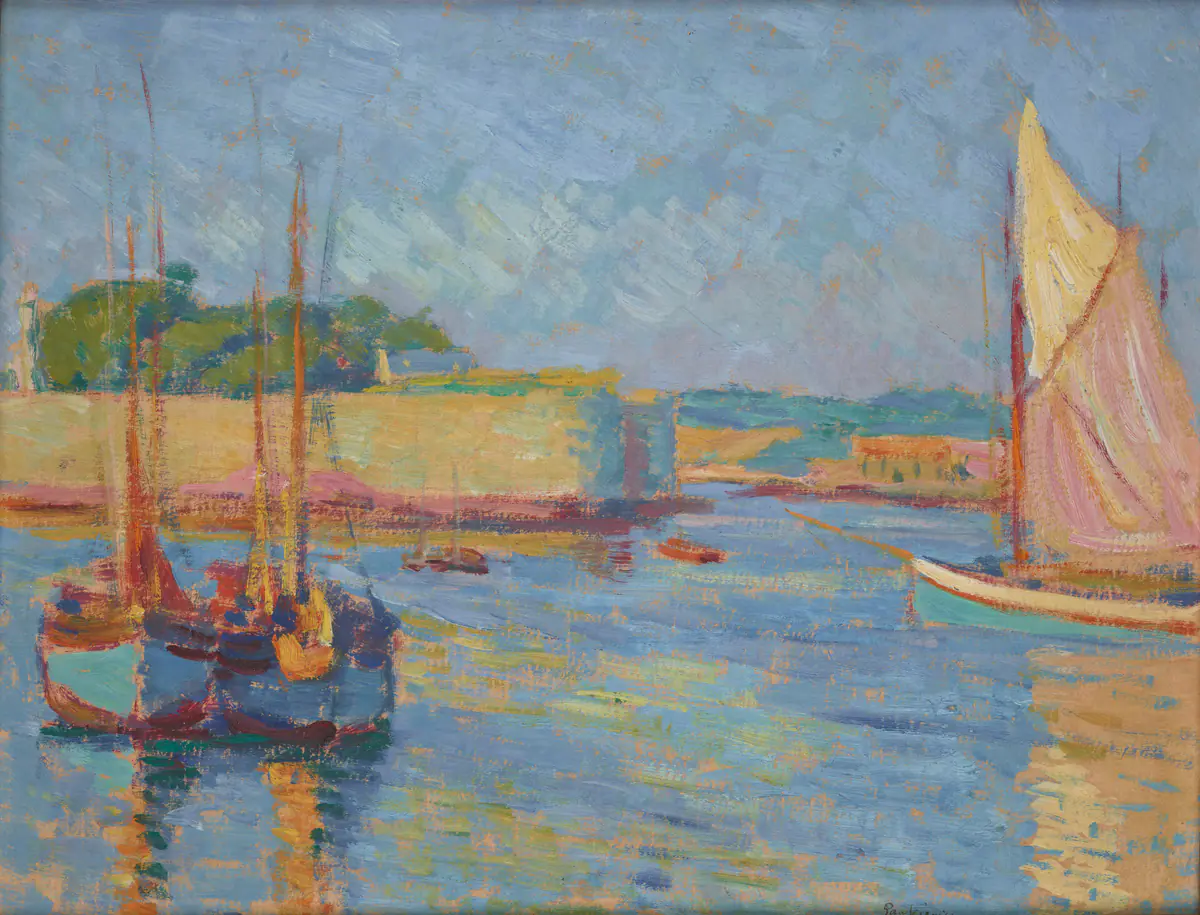 Port de Concarneau - Józef Pankiewicz