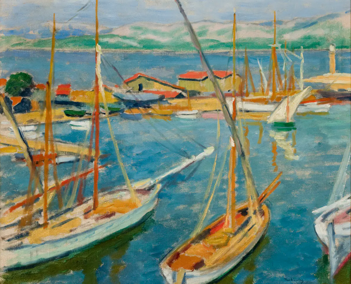 Port de Saint-Tropez - Józef Pankiewicz