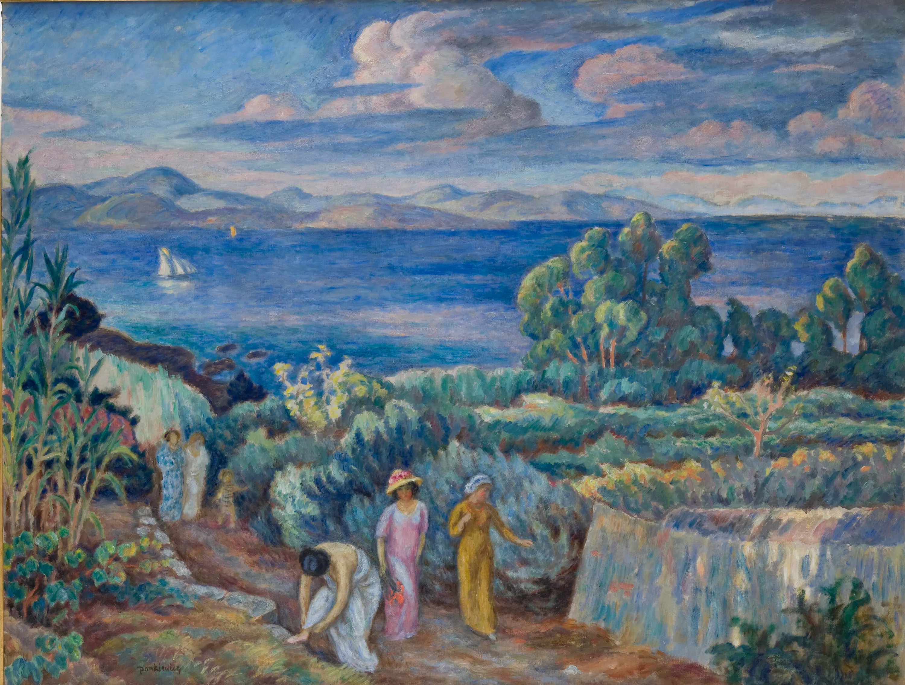 Retour d'une baignade - Józef Pankiewicz