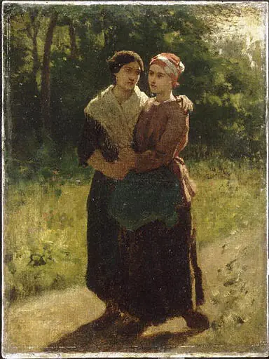 Confidence - Jules Breton