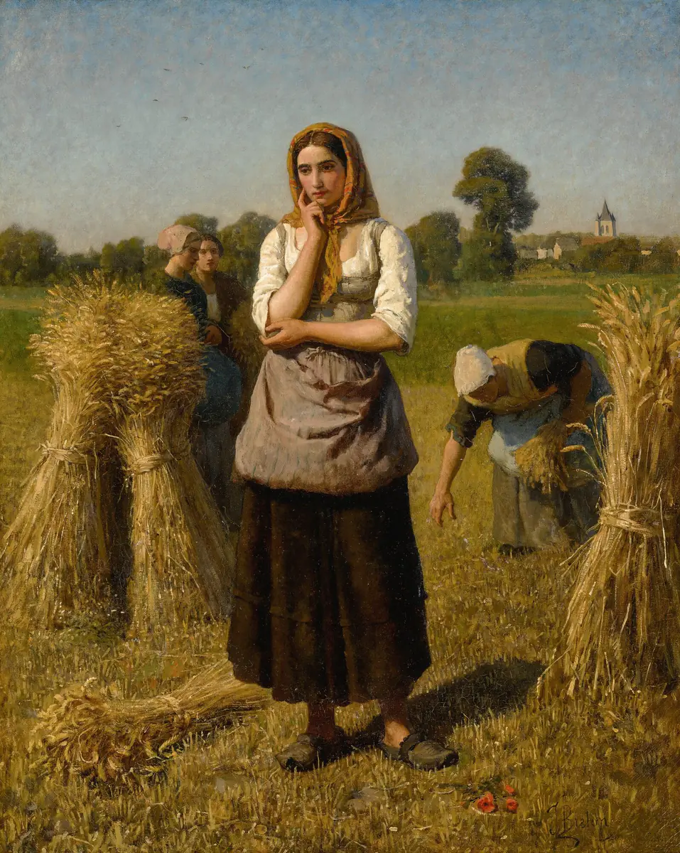 La Glaneuse, 1860 - Jules Breton