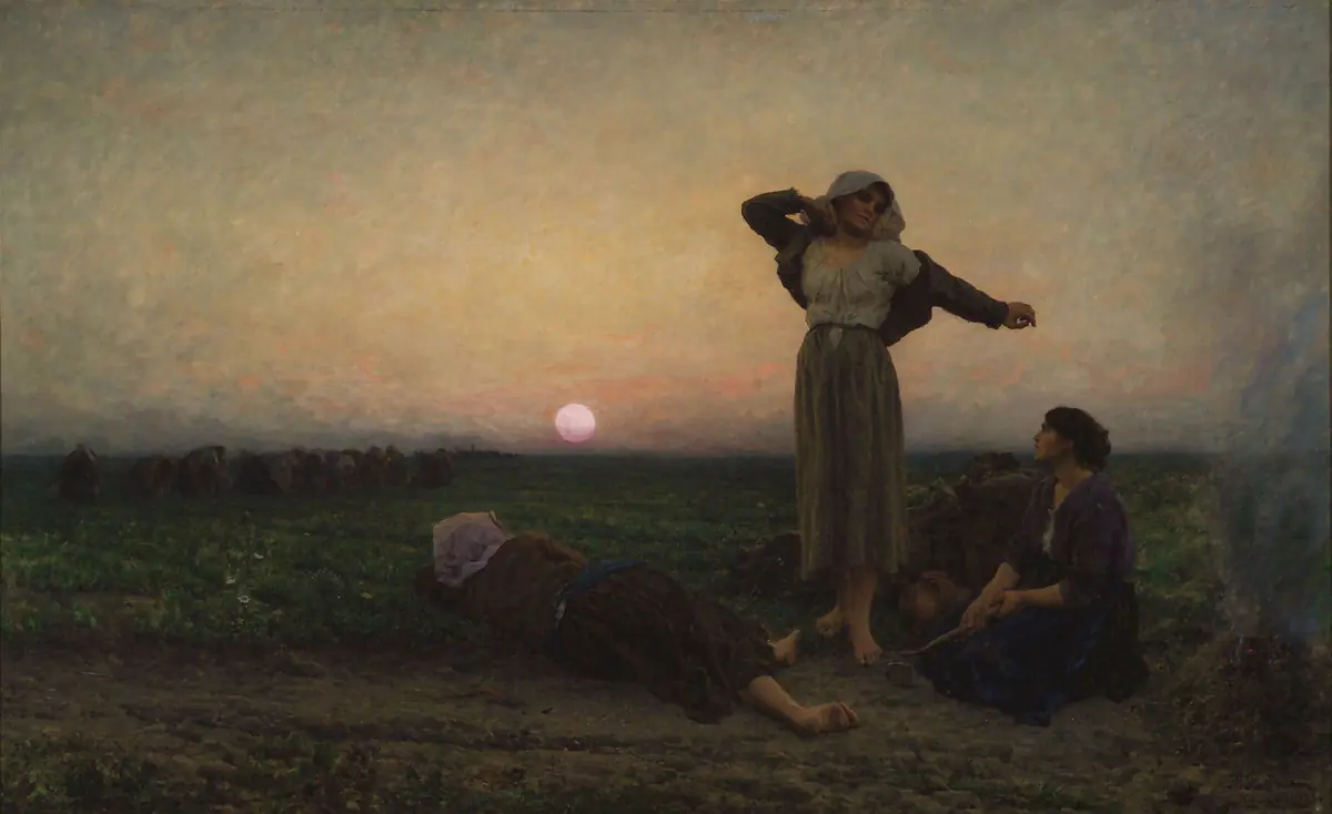 Le Soir, 1880 - Jules Breton