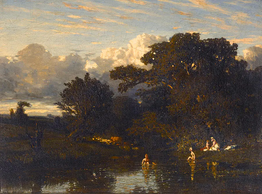 Les Baigneuses - Jules Dupré
