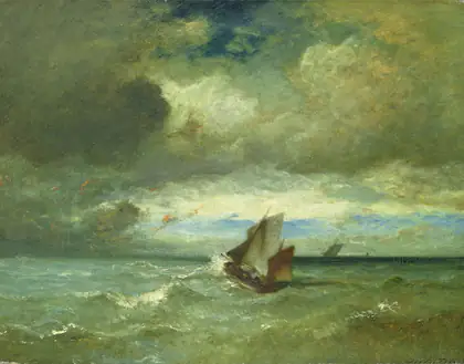 Mer agitée - Jules Dupré