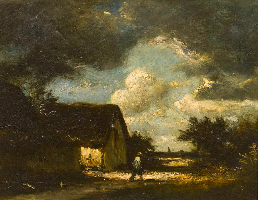 L’Orage qui passe - Jules Dupré