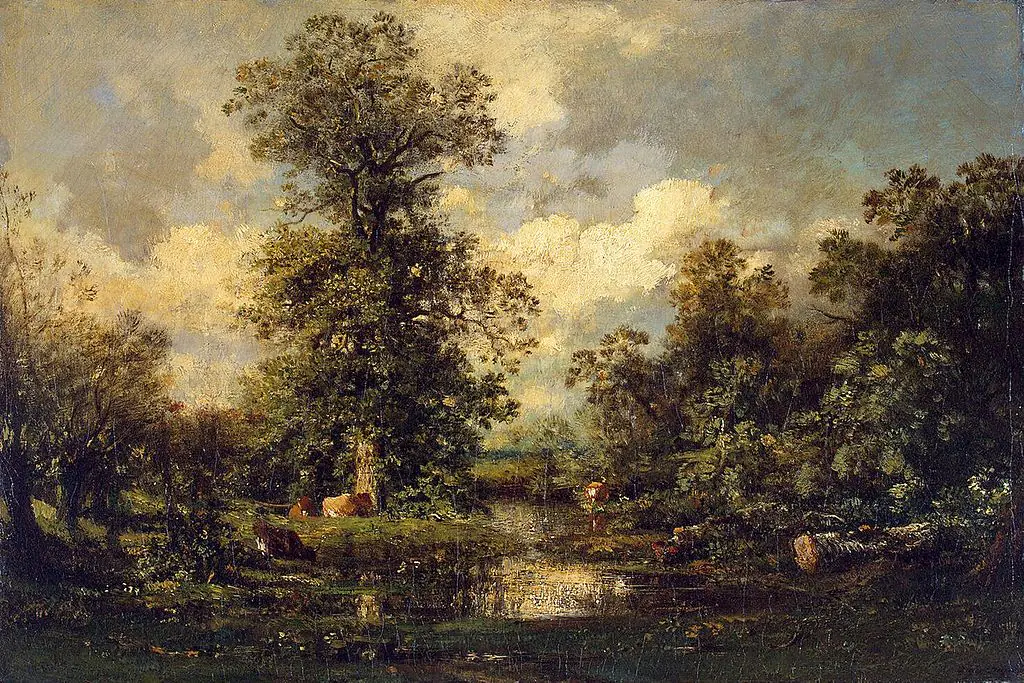 Paysage de forêt - Jules Dupré