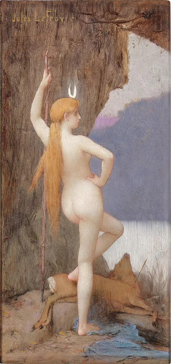 Diane chasseresse - Jules Lefebvre