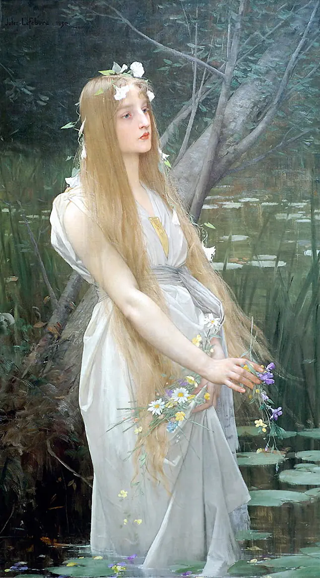Ophélie - Jules Lefebvre