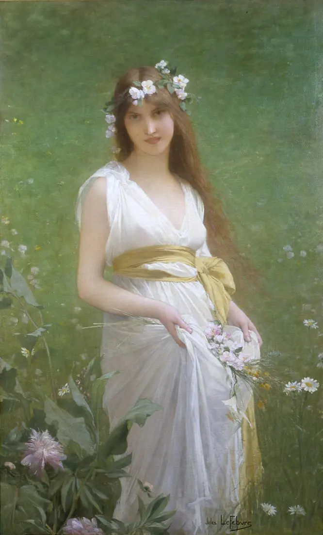 Le Printemps - Jules Lefebvre